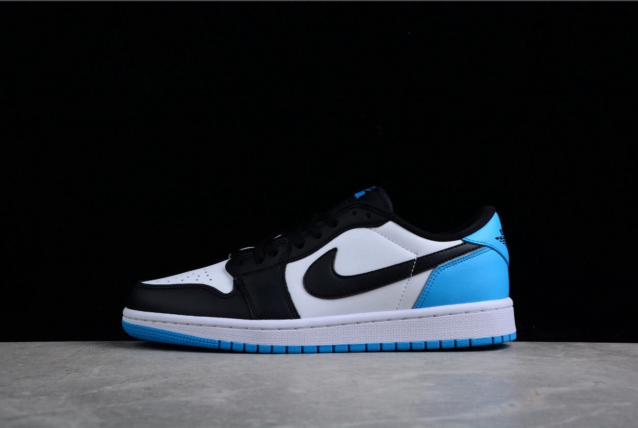 Air Jordan 1 Low Blue Black White by Air Jordan