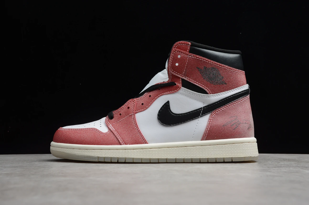 Trophy Room X Air Jordan 1 High OG White Red by Air Jordan