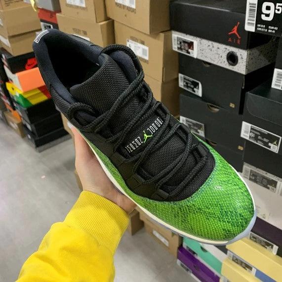 Air Jordan 11 Green Snakeskin by Air Jordan