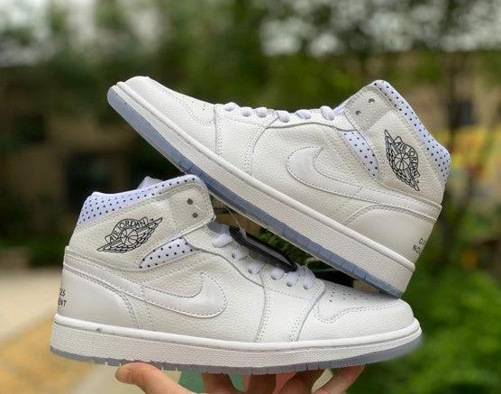 Air Jordan 1 Crystal Bottom Wave Nod Layer Leather by Air Jordan