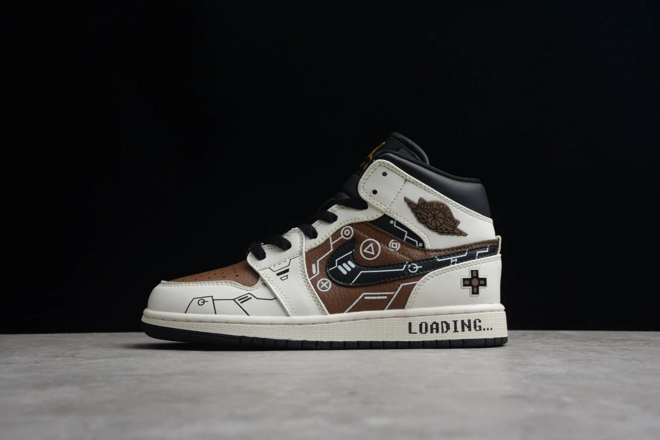Air Jordan 1 Mid Vibe Beige Mocha by Air Jordan
