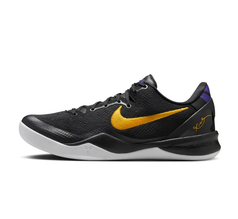 Kobe 8 Protro Black University Gold Shoes Sneakers by Air Jordan