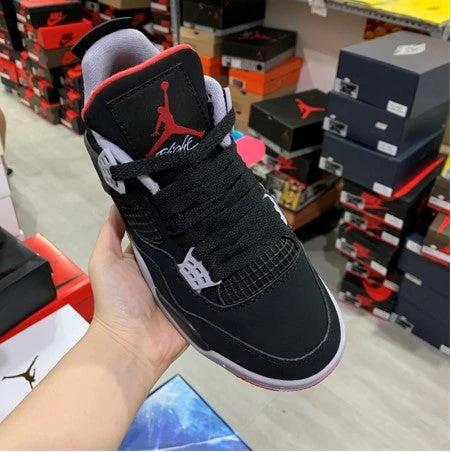 Air Jordan 4 Bred Black Red 2019 by Air Jordan