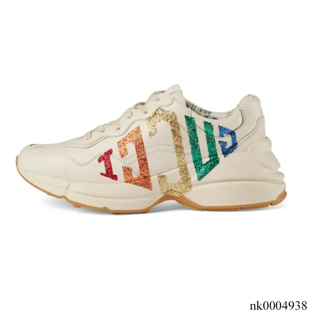 GG Rhyton Monogram ‘Glitter’ Shoes Sneakers by Air Jordan