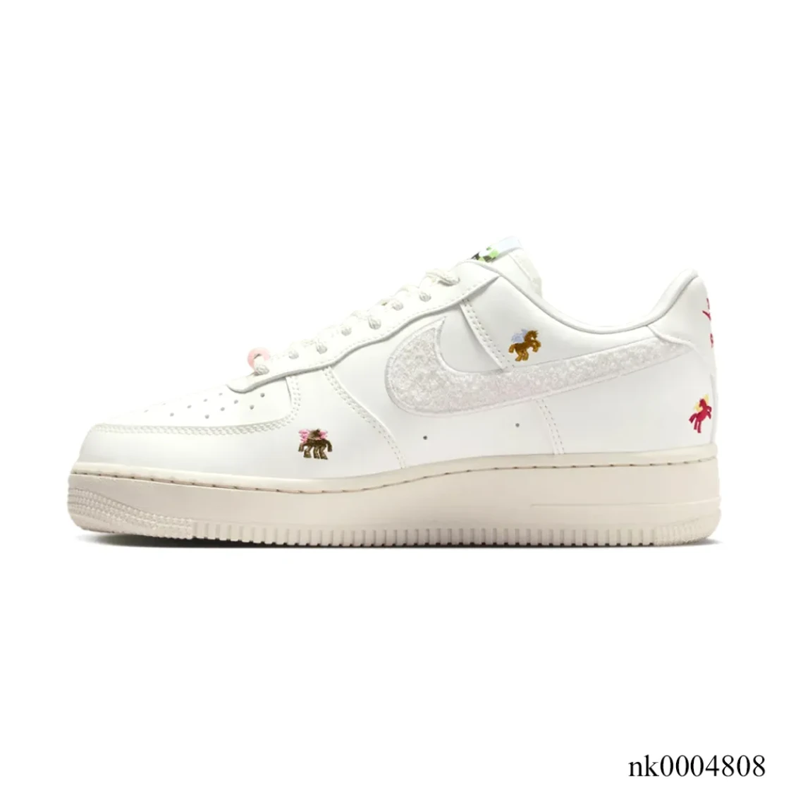 Air Force 1 Chenille Swoosh Year Of The Horse Shoes Sneaker by Air Jordan