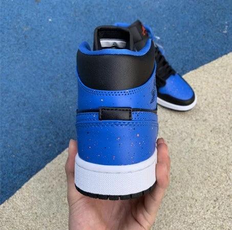 Air Jordan 1 Mid Royal Blue Splash by Air Jordan