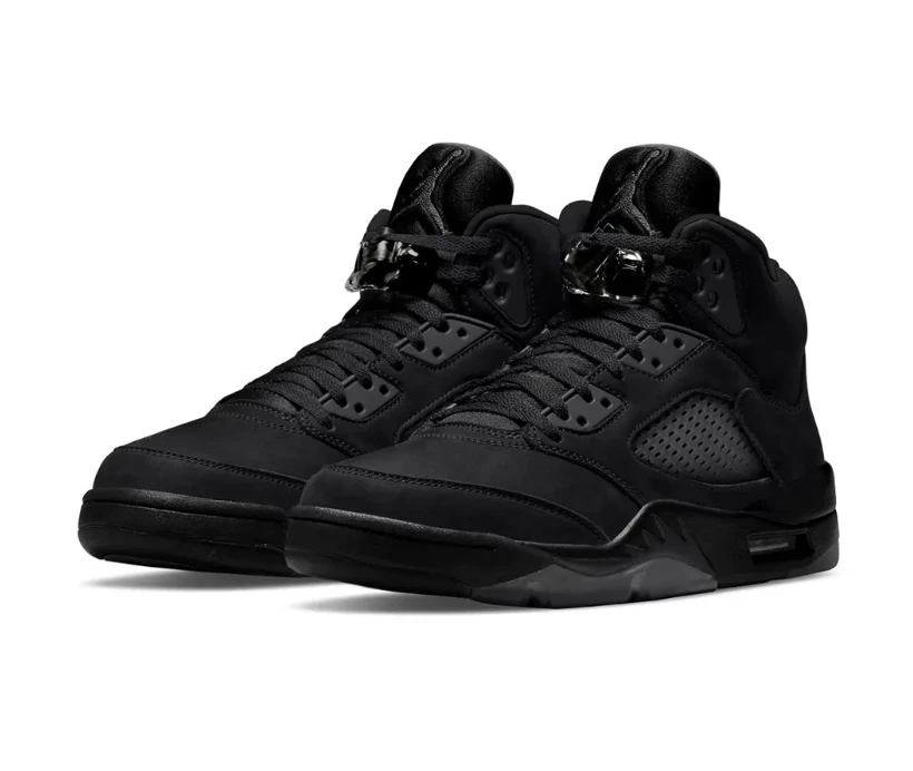 AJ 5 Black Cat Shoes Sneakers by Air Jordan