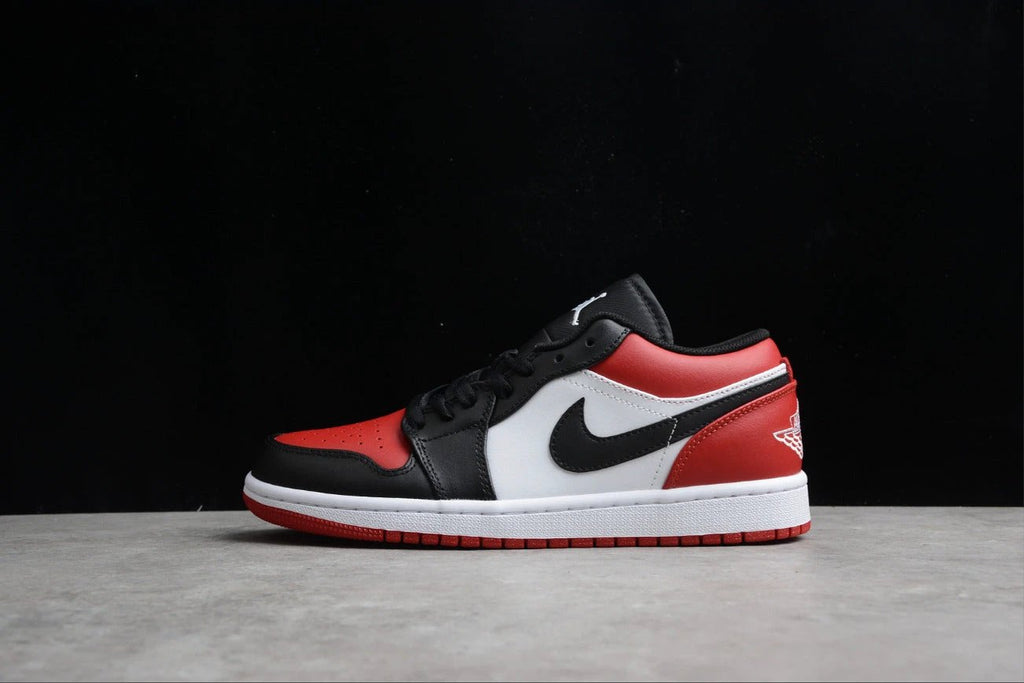Air Jordan 1 Low Red And Black Toe by Air Jordan