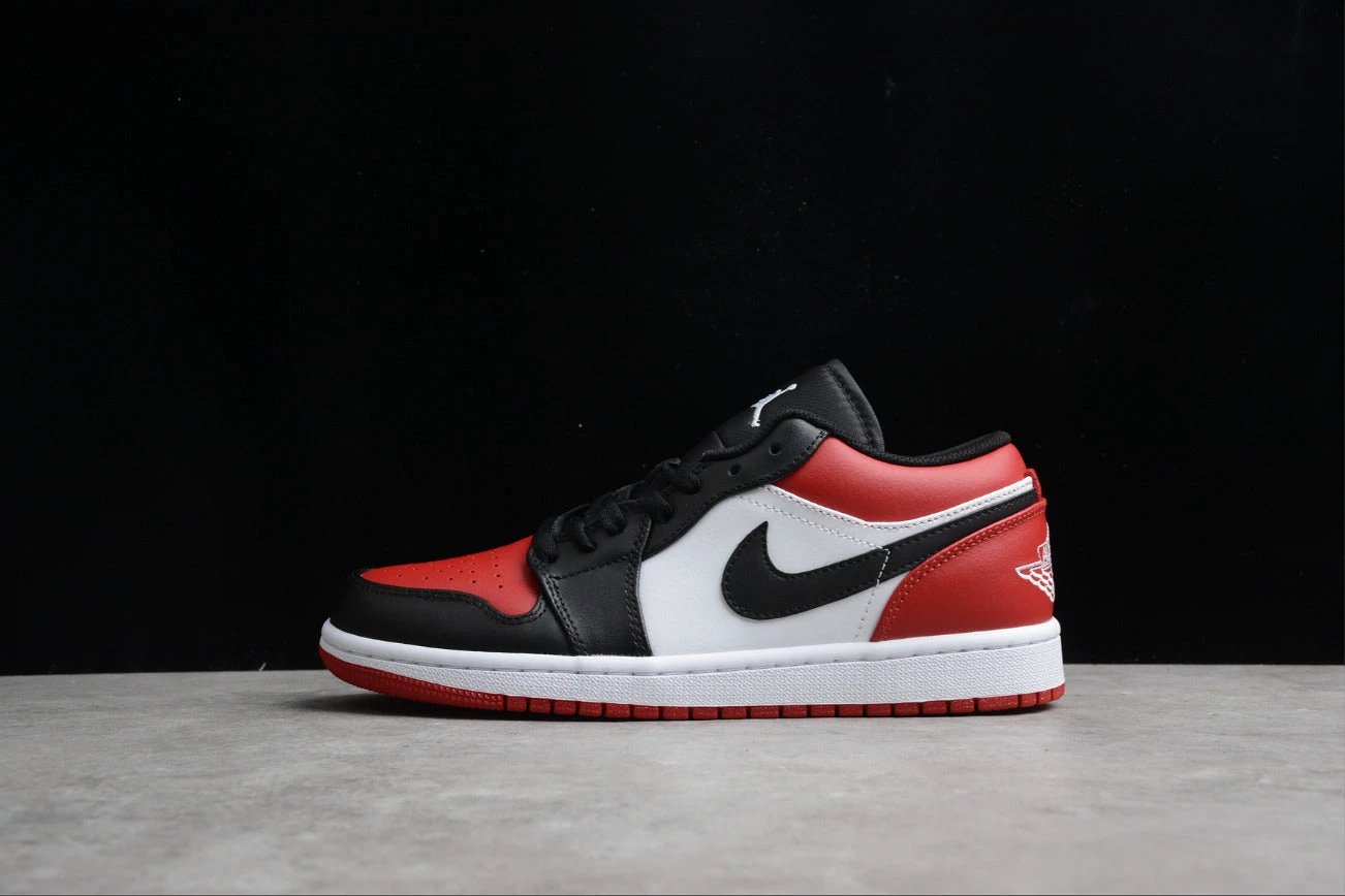 Air Jordan 1 Low Red And Black Toe by Air Jordan