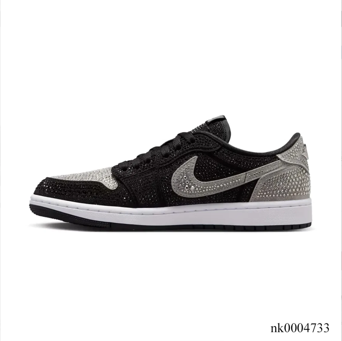 [Premium] Swarovski x Air Jordan 1 Low OG Stealth Shoes Sneakers by Air Jordan
