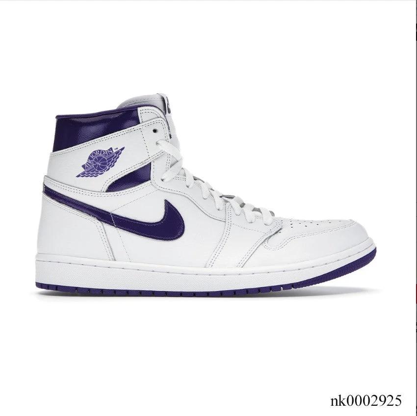 Air Jordan 1 Retro High Court Purple Shoes Sneakers by Air Jordan