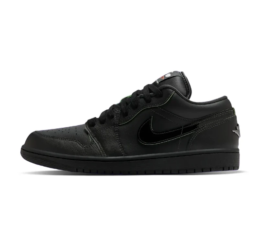 Air Jordan 1 Low Black Cat Shoes Sneakers by Air Jordan
