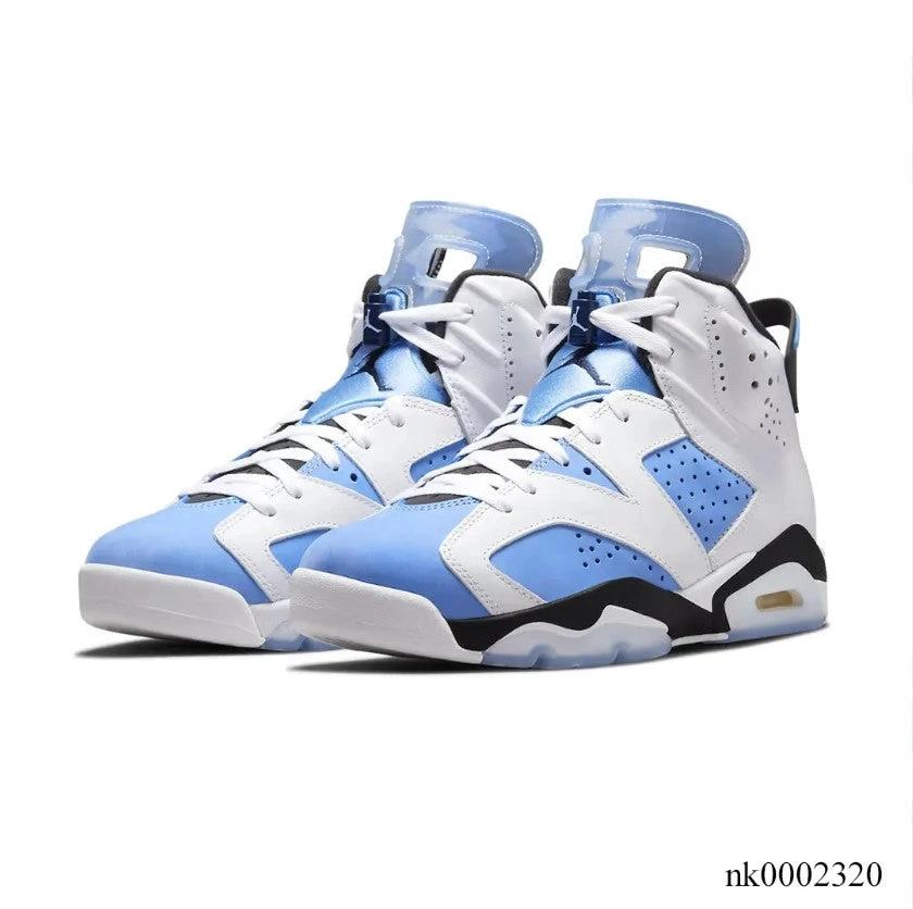 Air Jordan 6 Retro UNC White Shoes Sneakers by Air Jordan