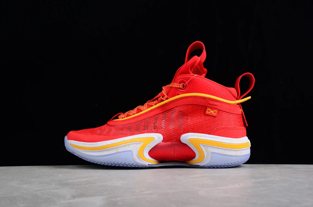 Air Jordan 36 Guo Ailun Red And Yellow by Air Jordan