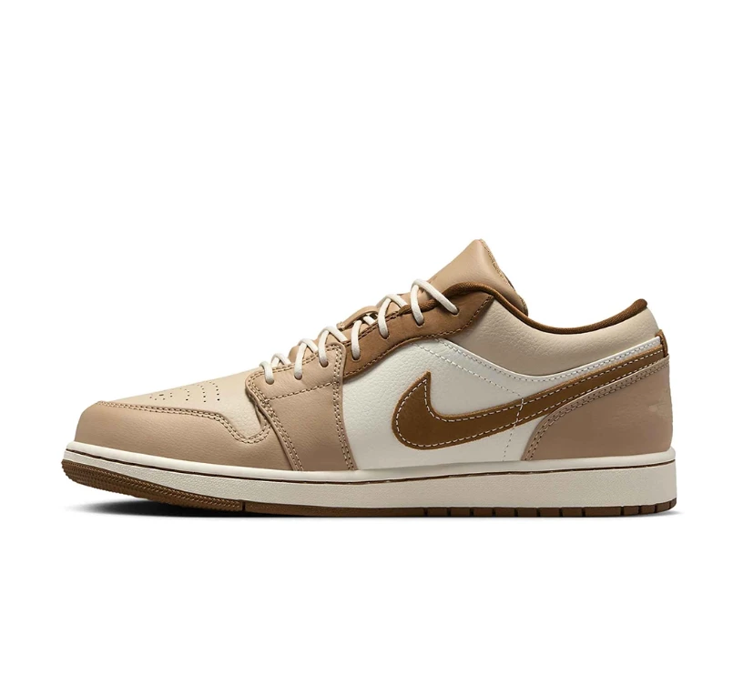 Air Jordan 1 Hemp Light British Tan Sneakers by Air Jordan