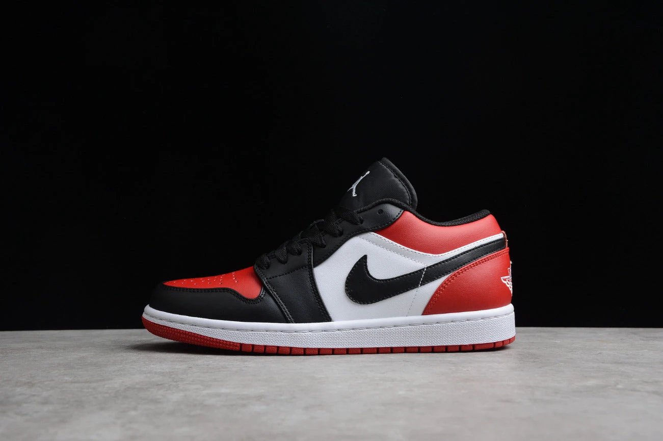 Air Jordan 1 Low Red Black Toe by Air Jordan