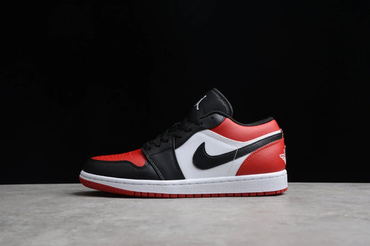 Air Jordan 1 Low Red Black Toe by Air Jordan