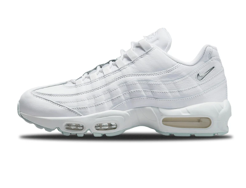AM 95 Triple White Shoes Sneakers by Air Jordan