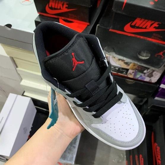 Air Jordan 1 Low White Gray by Air Jordan