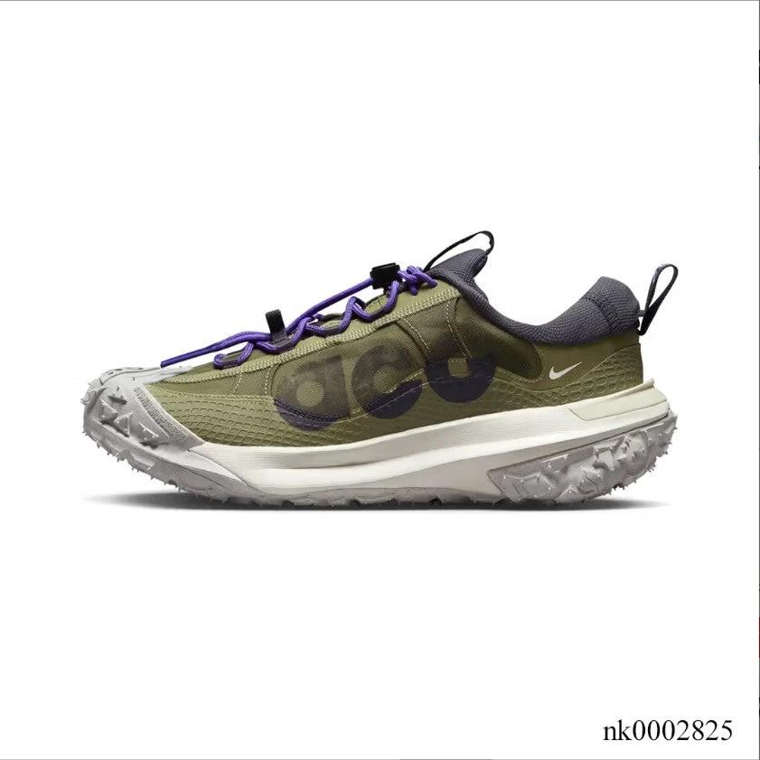 Nike ACG Mountain Fly 2 Low Neutral Olive Mountain Grape Shoes Sneakers by Air Jordan