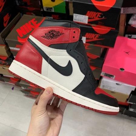 Air Jordan 1 Bred Toe by Air Jordan