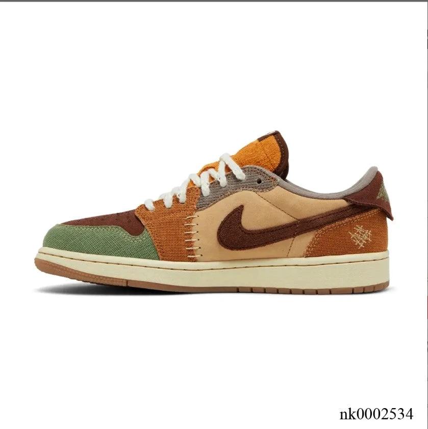 Zion Williamson x Air Jordan 1 Low OG Voodoo Shoes Sneakers by Air Jordan