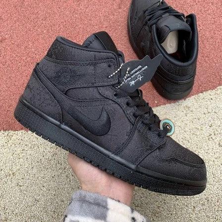 Air Jordan 1 Mid Black Silk by Air Jordan
