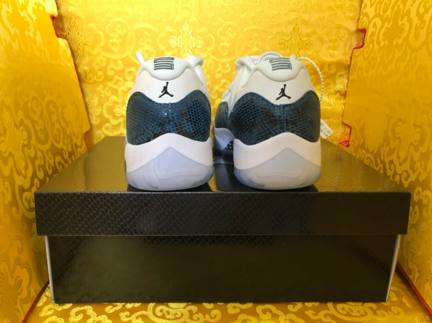 Air Jordan 11 Dark Blue Snake Pattern by Air Jordan