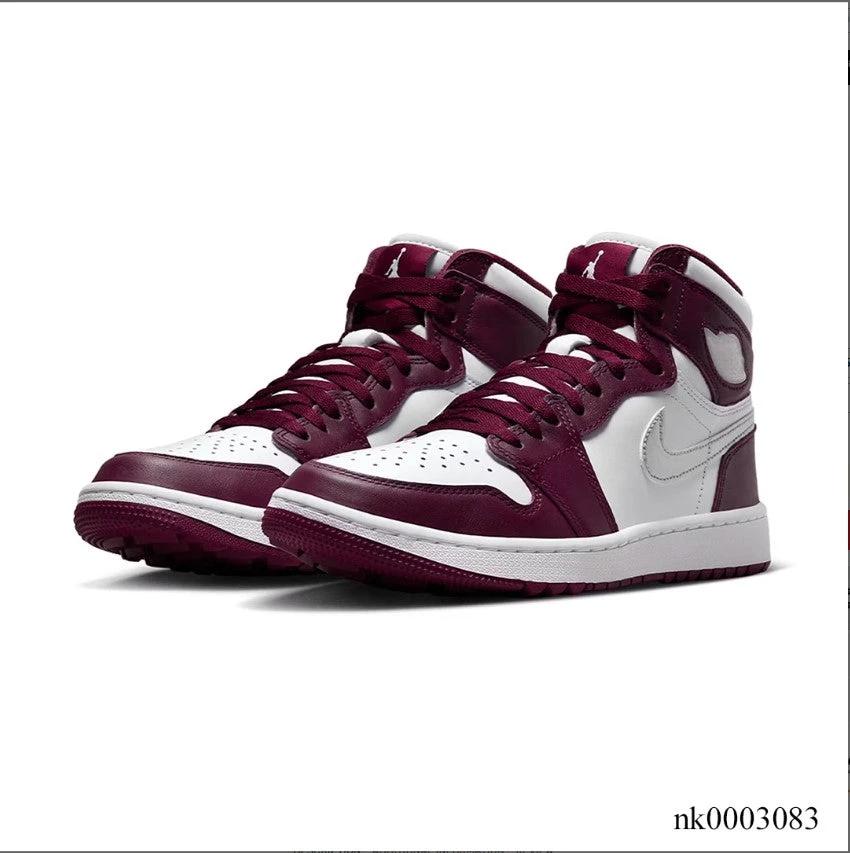 Air Jordan 1 Retro High Golf Bordeaux Shoes Sneakers by Air Jordan