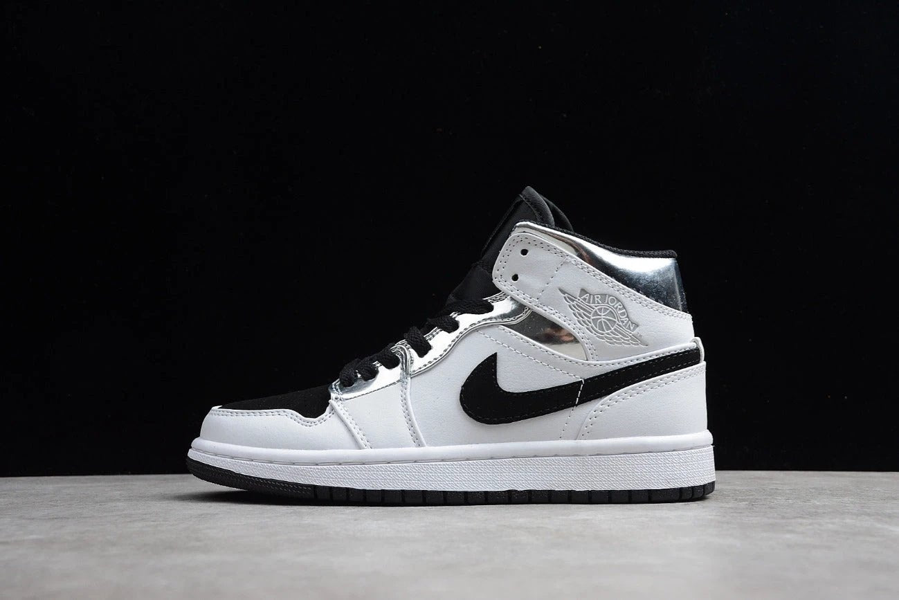 Air Jordan 1 Mid Leonard White And Black by Air Jordan