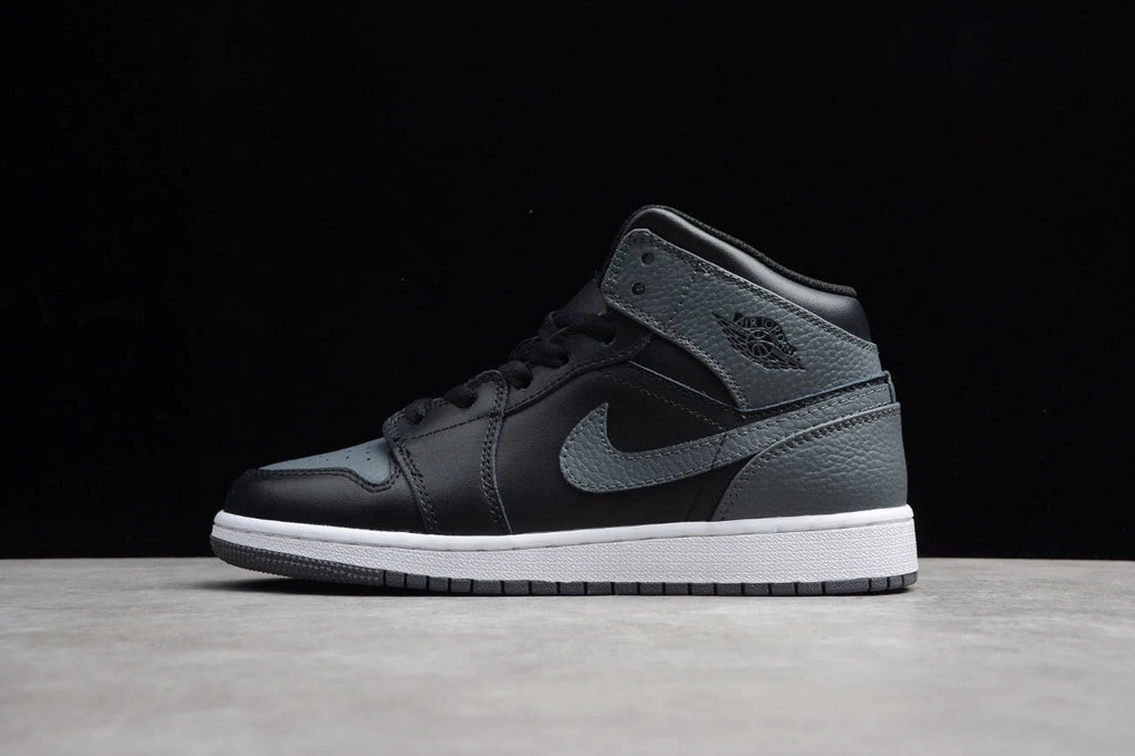 Air Jordan 1 Mid GS 'Black Dark Grey' by Air Jordan