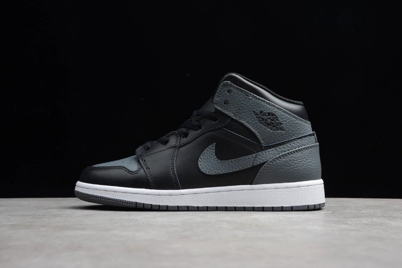 Air Jordan 1 Mid GS 'Black Dark Grey' by Air Jordan