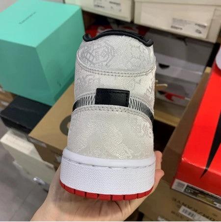 Air Jordan 1 Mid White Silk Copper Coins by Air Jordan