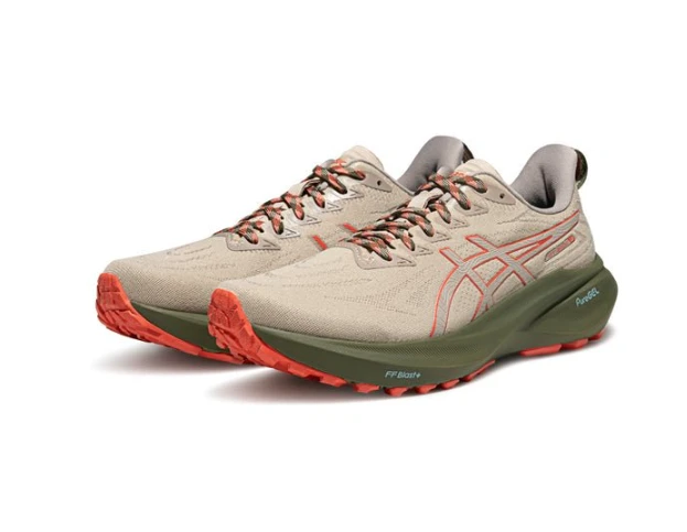 Asics GT-2000 13 TR Nature Bathing Beige Red 1011B954-300 by Air Jordan