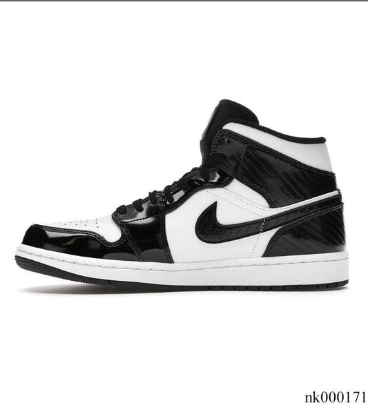 Air Jordan 1 Mid Carbon Fiber Shoes Sneakers by Air Jordan