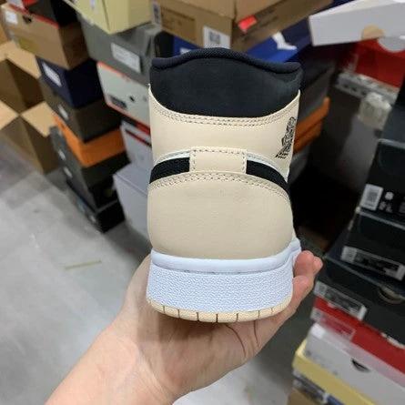 Air Jordan 1 Mid Milk Tea Color by Air Jordan