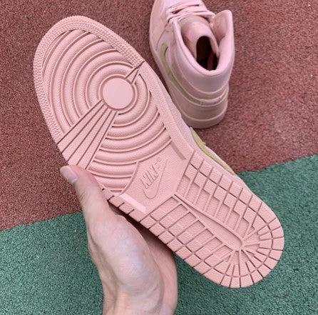 Air Jordan 1 Mid Coral Gold Dirty Powder by Air Jordan