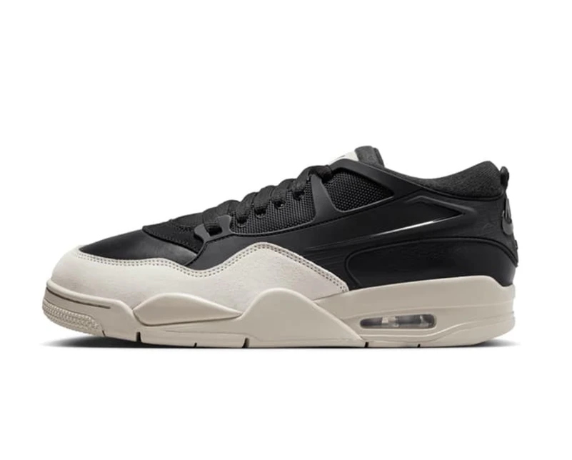 Air Jordan 4 RM Black Light Bone Shoes Sneakers by Air Jordan