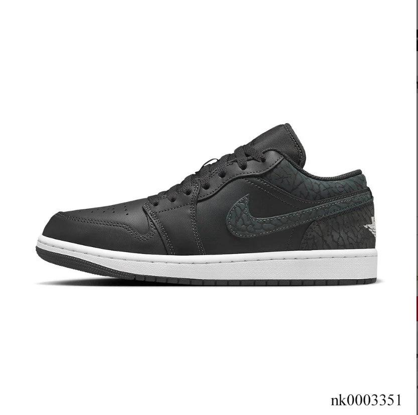 Air Jordan 1 Low SE Black Elephant Shoes Sneakers by Air Jordan
