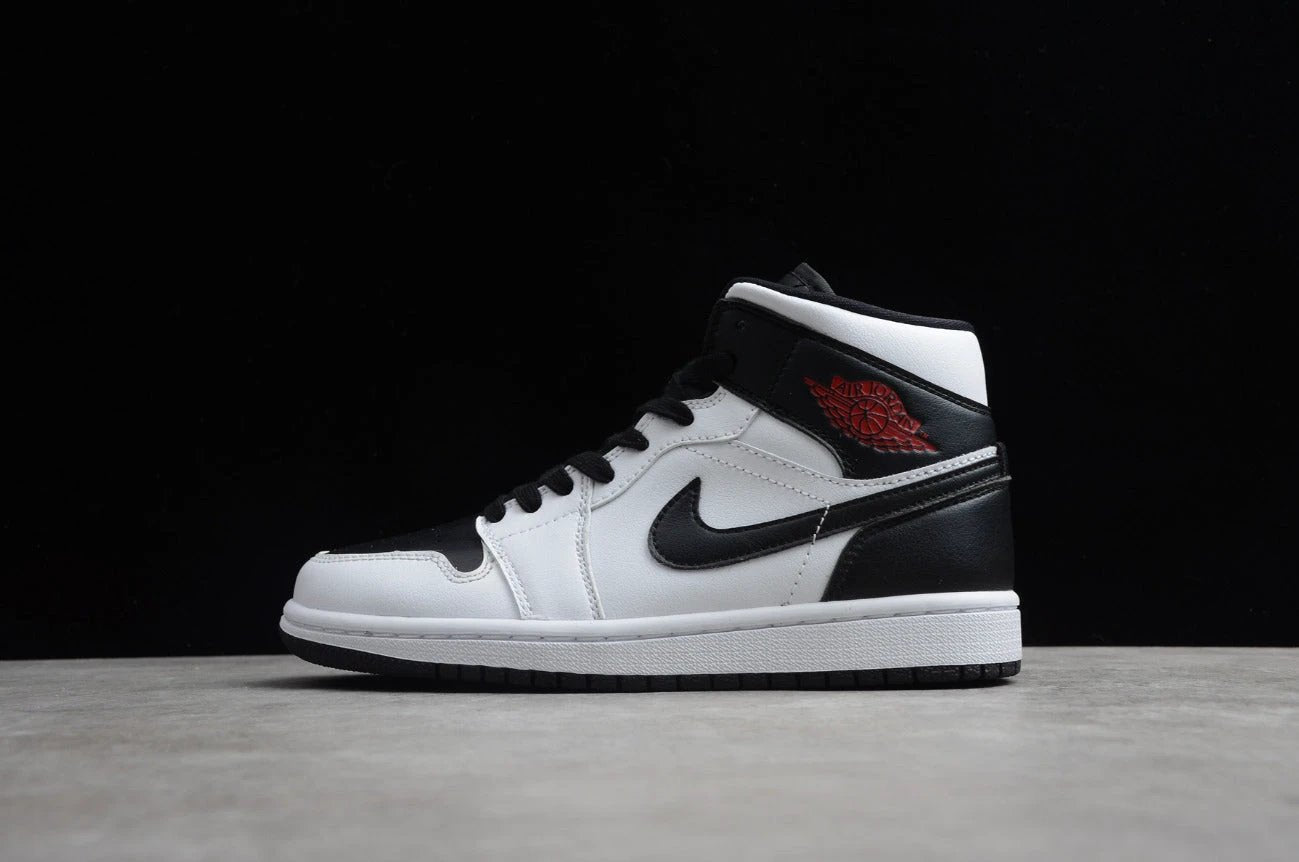 Air Jordan 1 Mid Reverse Black Toe by Air Jordan