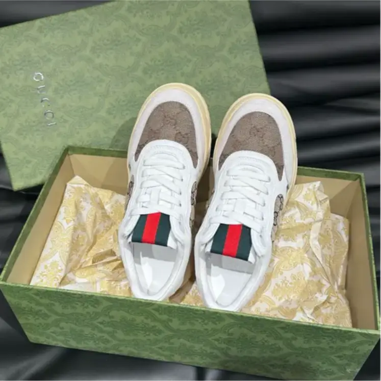 GG Re-Web Sneaker ‘GG Canvas – White Beige’ Shoes Sneakers by Air Jordan