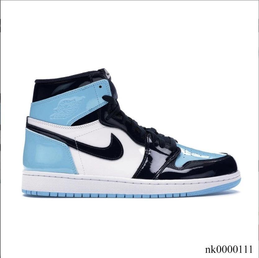 Air Jordan 1 Retro High UNC Patent Shoes Sneakers by Air Jordan