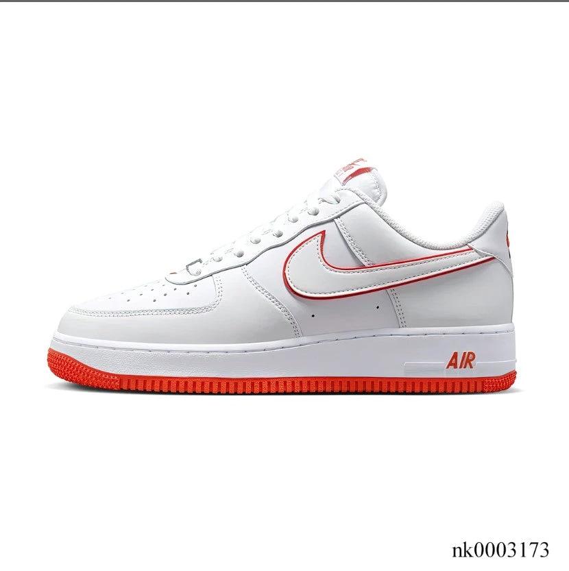 Air Force 1 Low White Picante Red Shoes Sneakers by Air Jordan