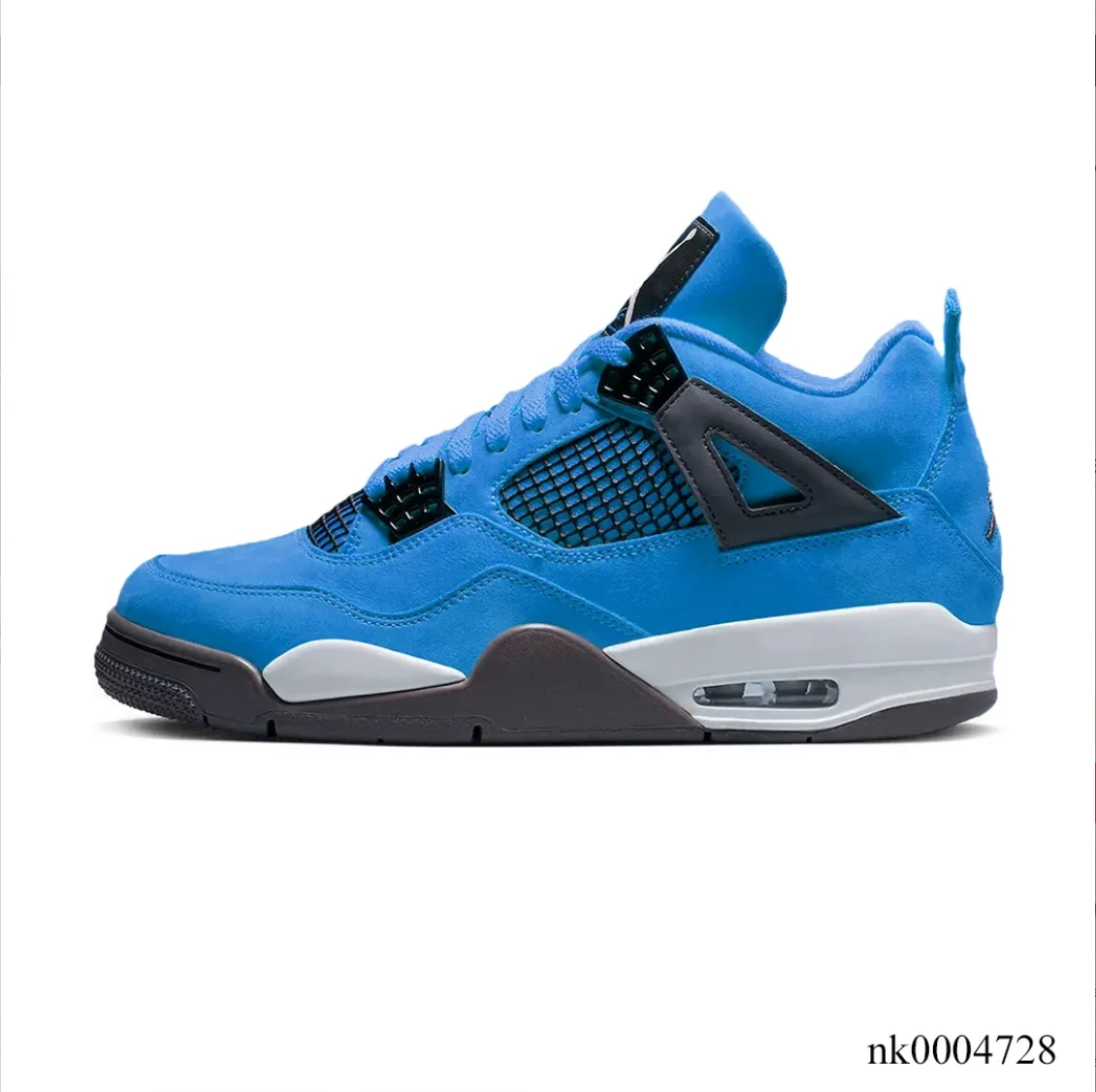 Air Jordan 4 Pure Blue Shoes Sneakers by Air Jordan