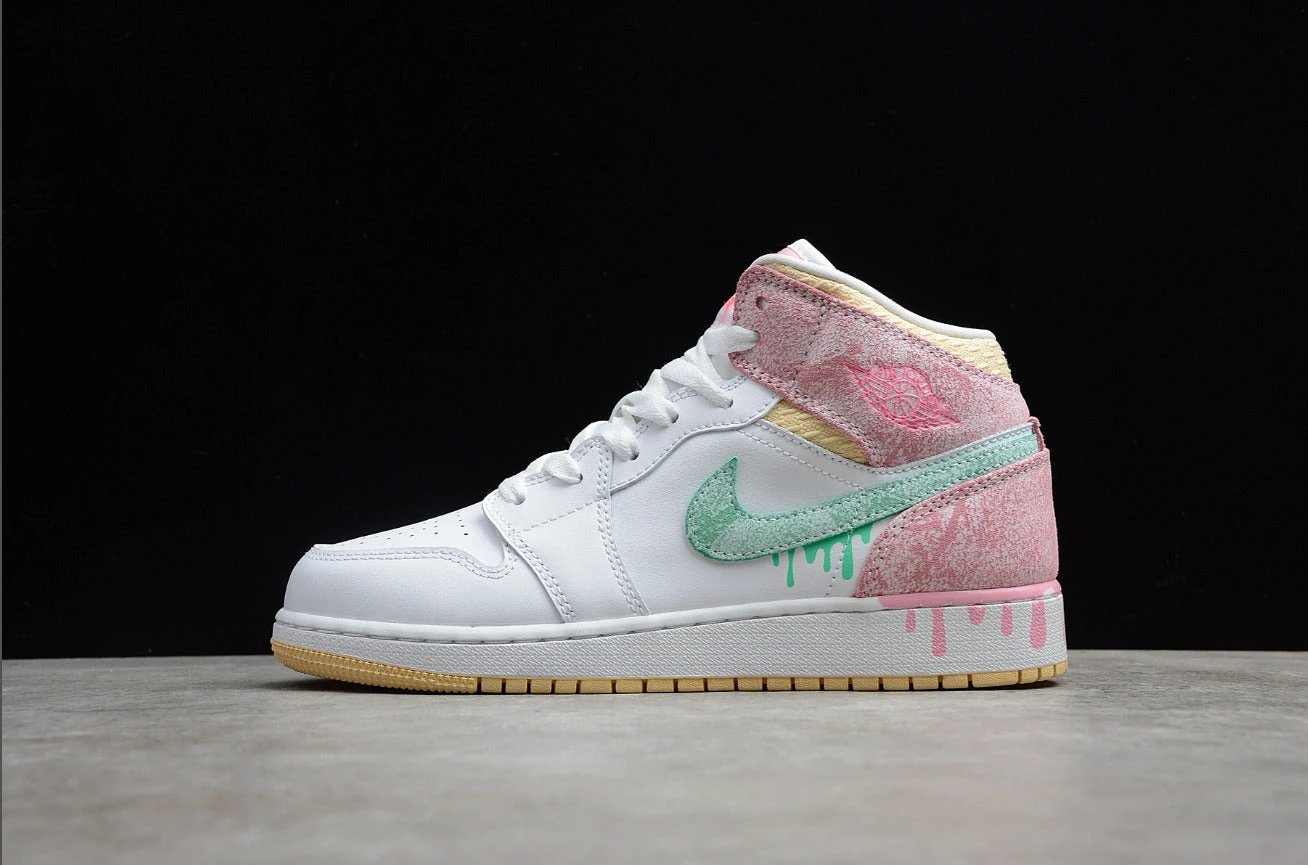 Air Jordan 1 Mid SE GS Ice Cream by Air Jordan