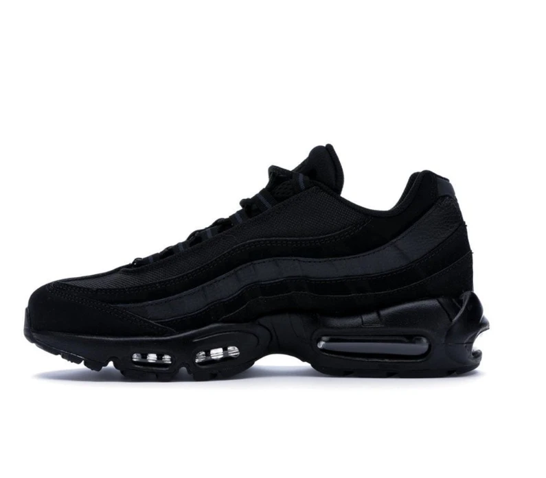 AM 95 Triple Black Shoes Sneakers by Air Jordan