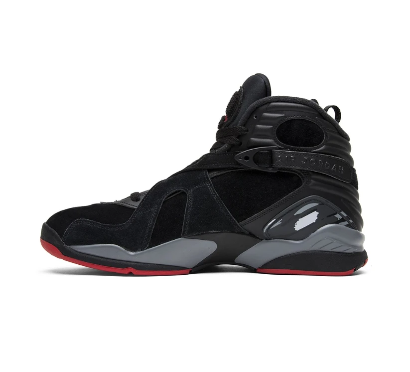 Air Jordan 8 Retro Black Cement Shoes Sneakers by Air Jordan