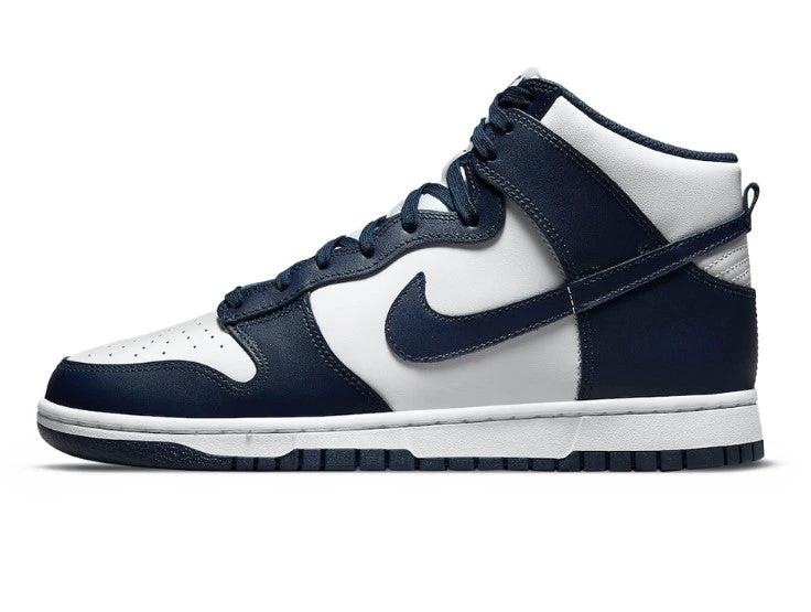 Dunk High Championship Navy Shoes Sneakers by Air Jordan