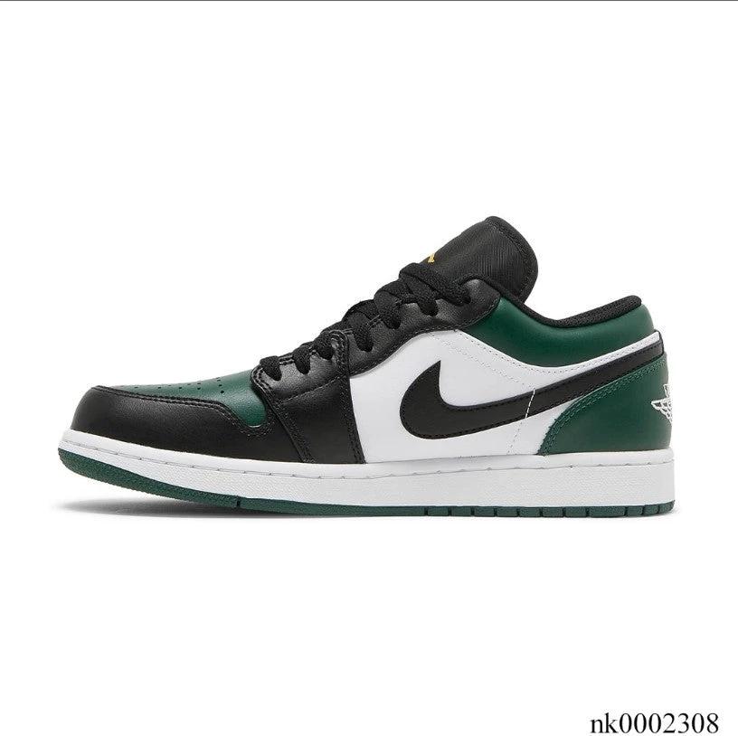 Air Jordan 1 Low Green Toe Shoes Sneakers by Air Jordan