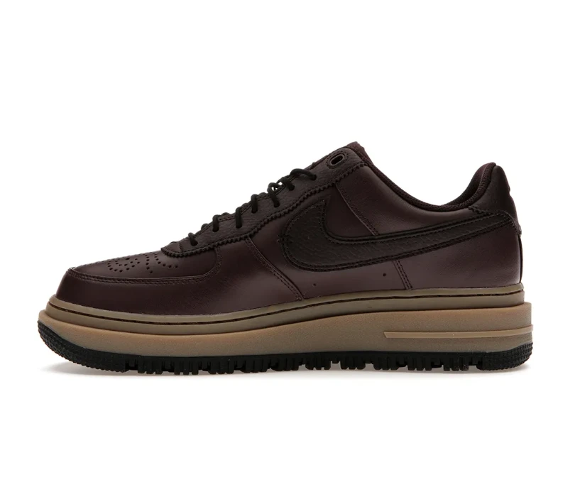 Air Force 1 Low Luxe Brown Basalt Shoes Sneakers by Air Jordan